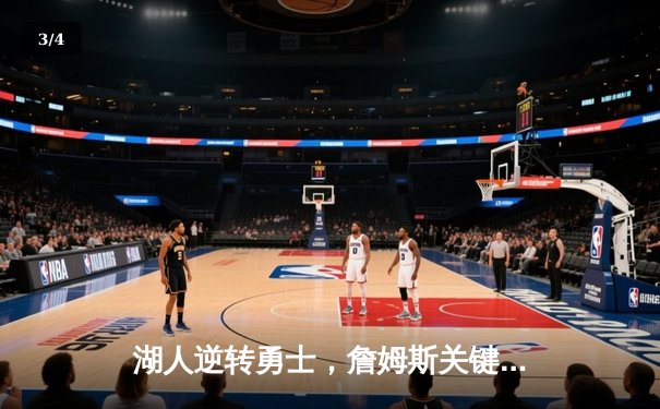 湖人逆转勇士，詹姆斯关键三分锁定胜局，西部季后赛席位争夺白热化 - 3